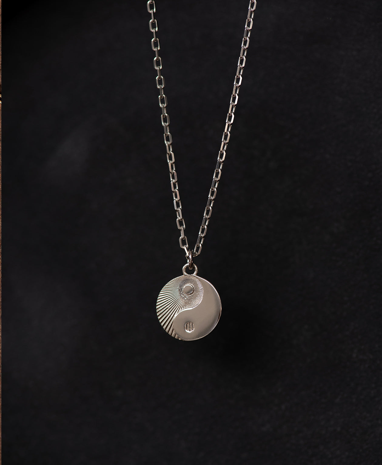 Yin Yang Necklace - 925 Sterling Silver